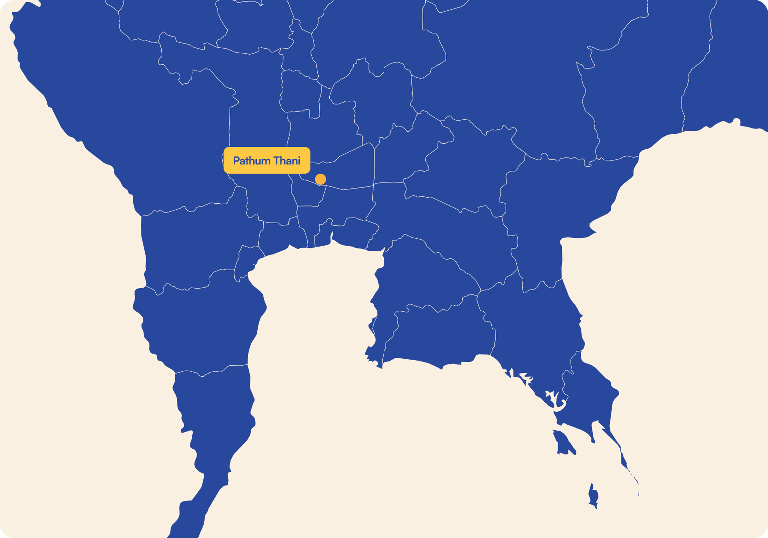 Map of Invictus Pathum Thani's location