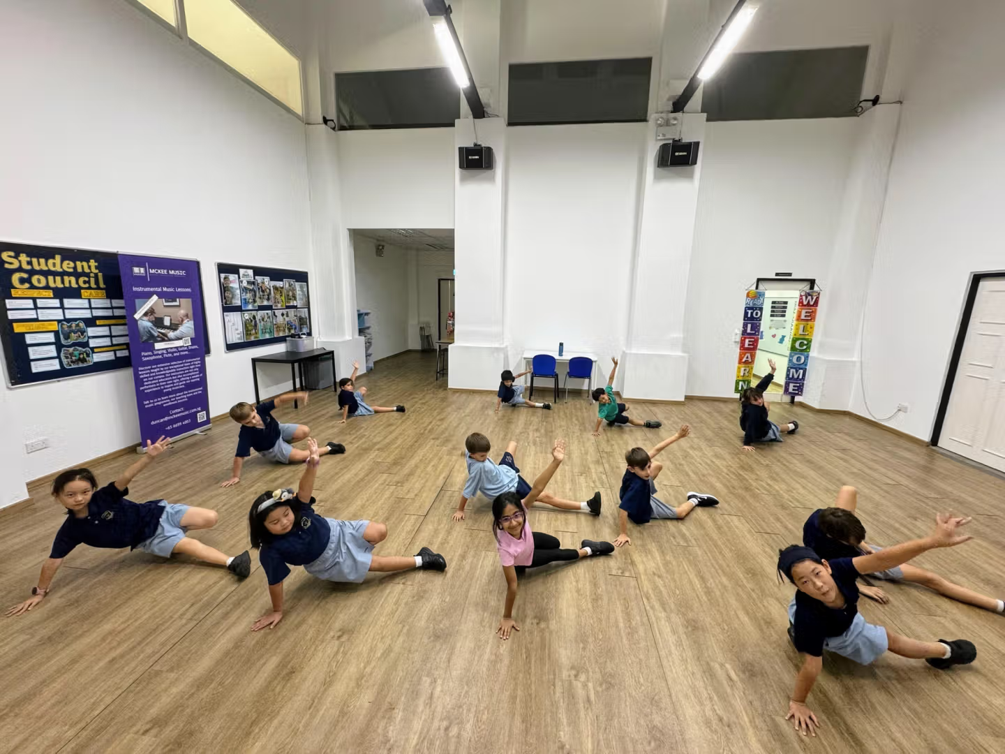 Our Young Hip Hop Crew Dancing and doing floorwork steps