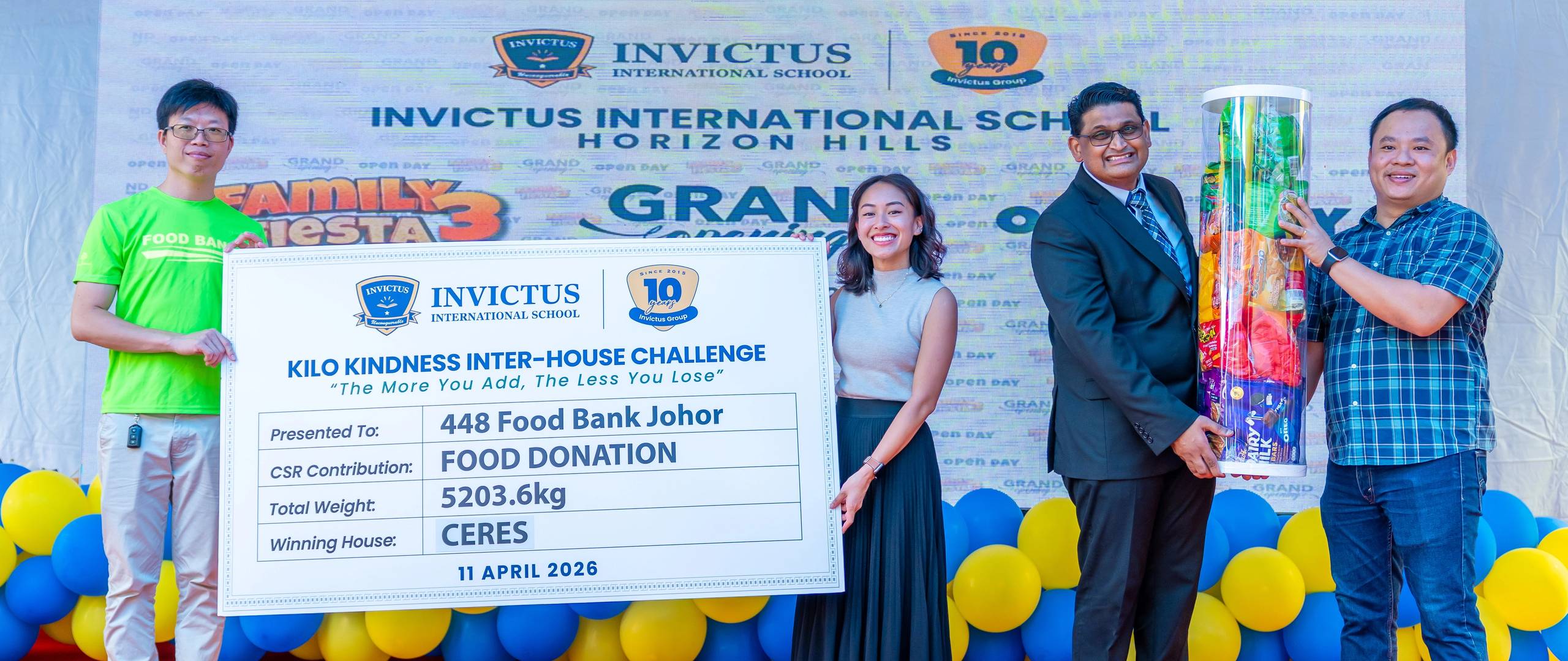 Kilo Kindness Inter House Challenge