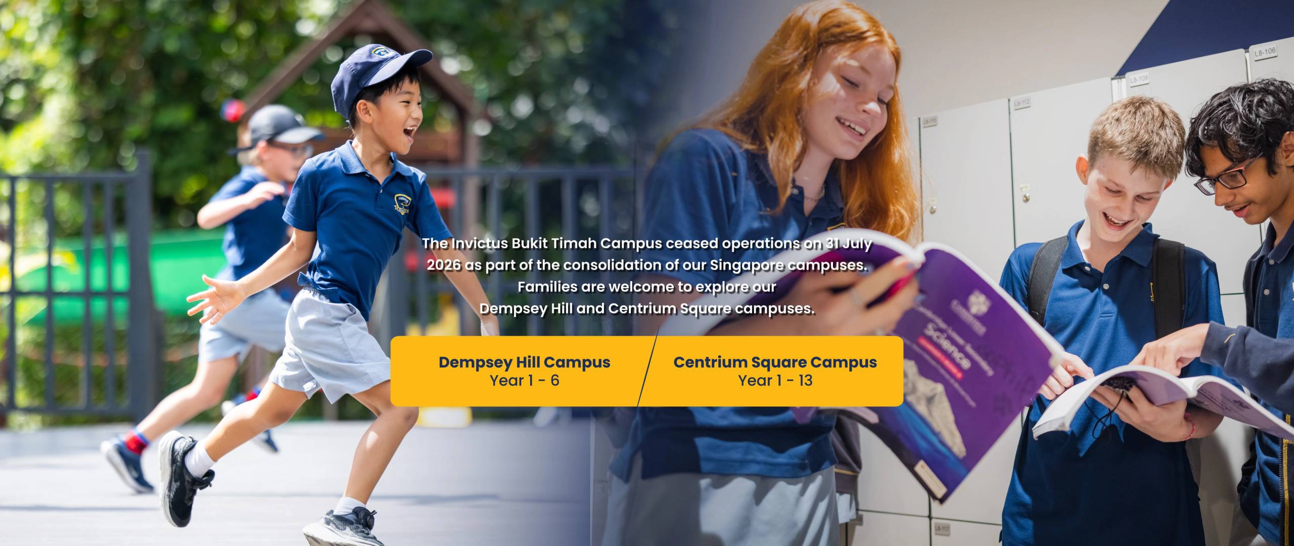 Consolidation of Invictus International School (Bukit Timah)