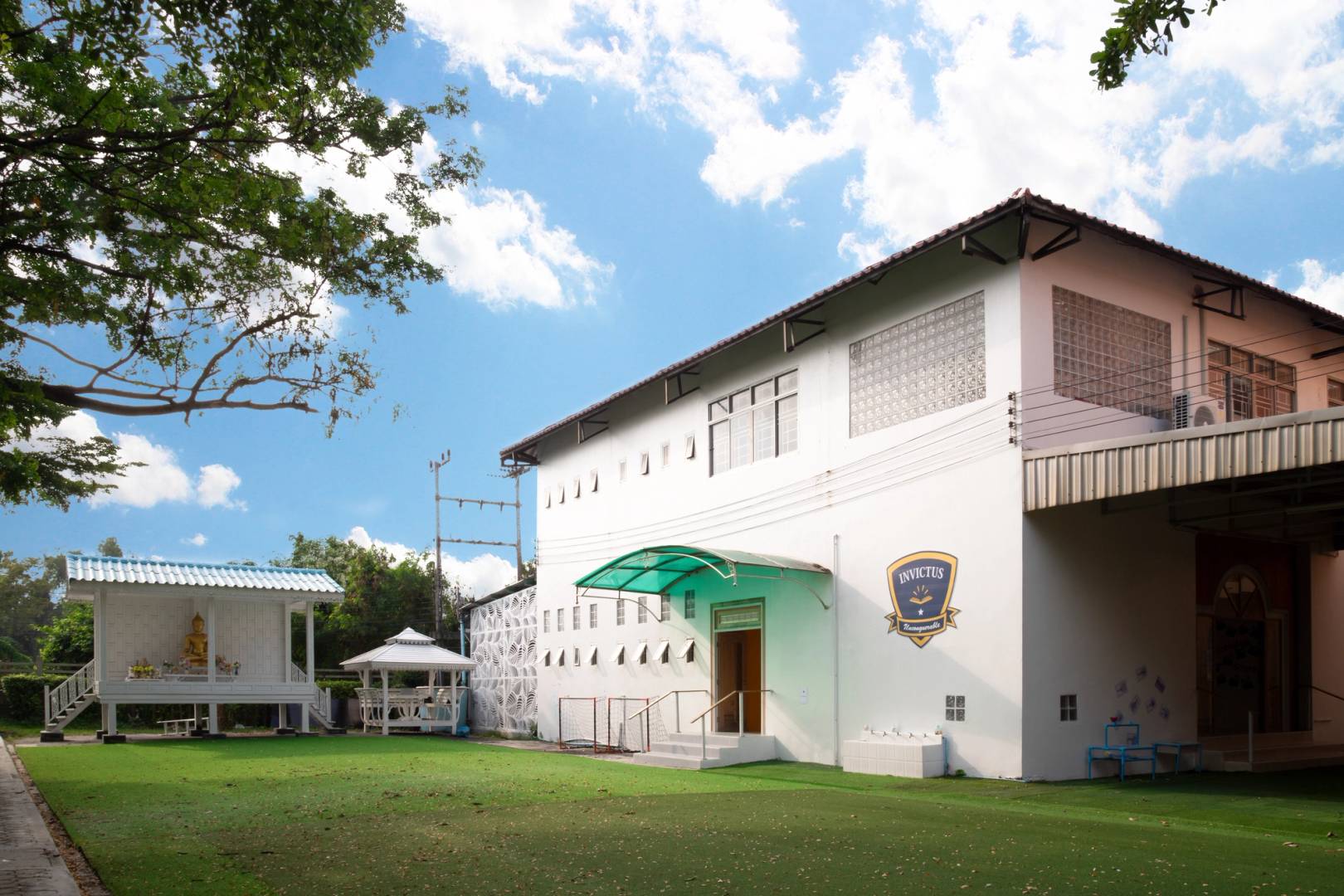 View of the Invictus Pathum Thani campus in Thailand