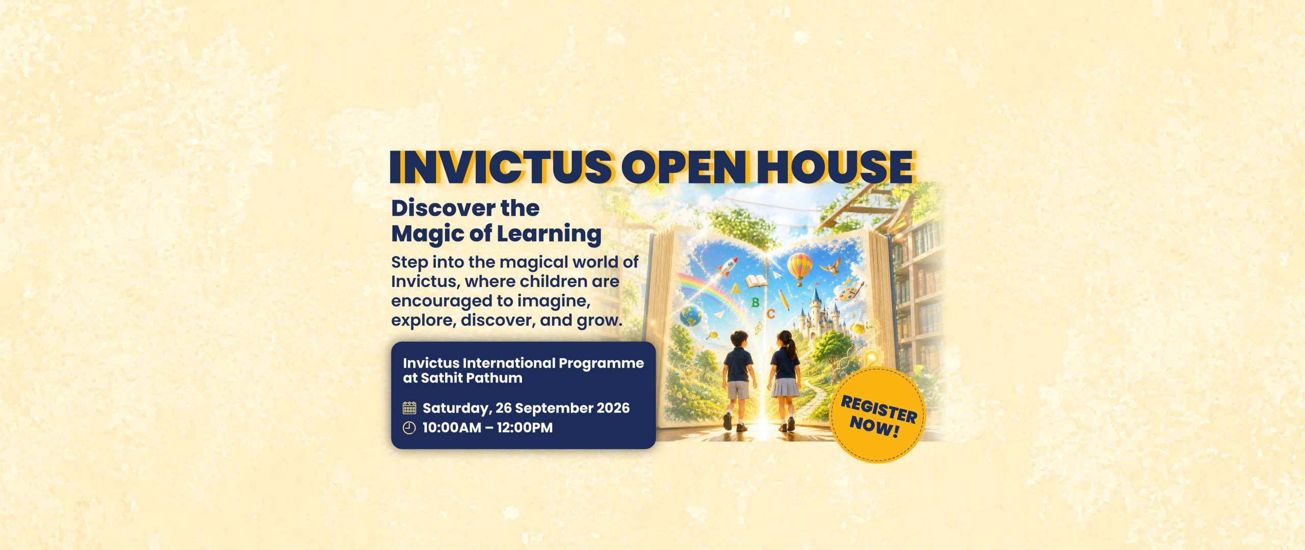 IIPD - Open House on 26 Sep 2026
