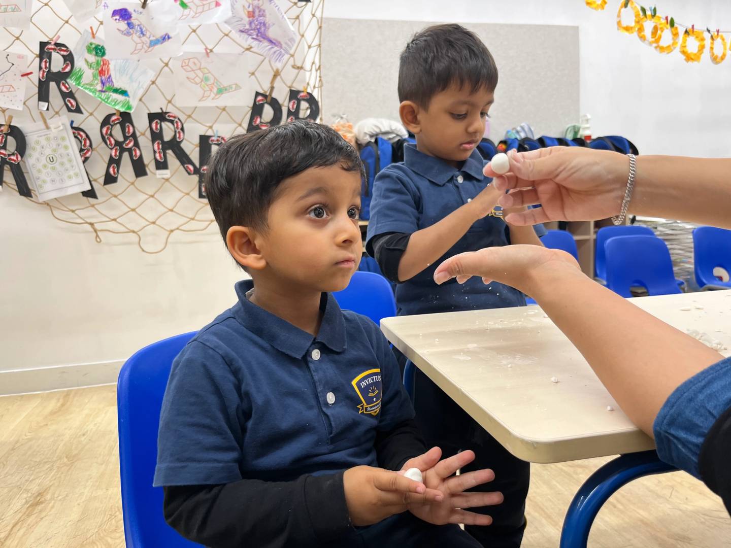 Students are learning