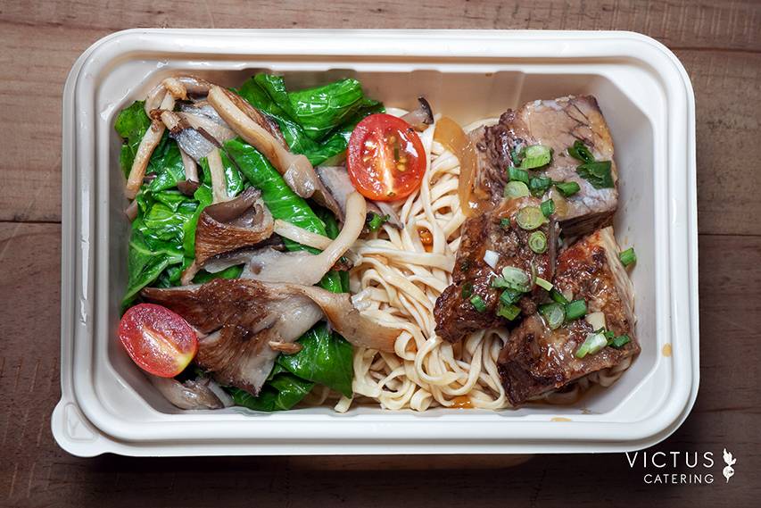 Hong Kong Braised Beef Brisket with Ee Fu Mein