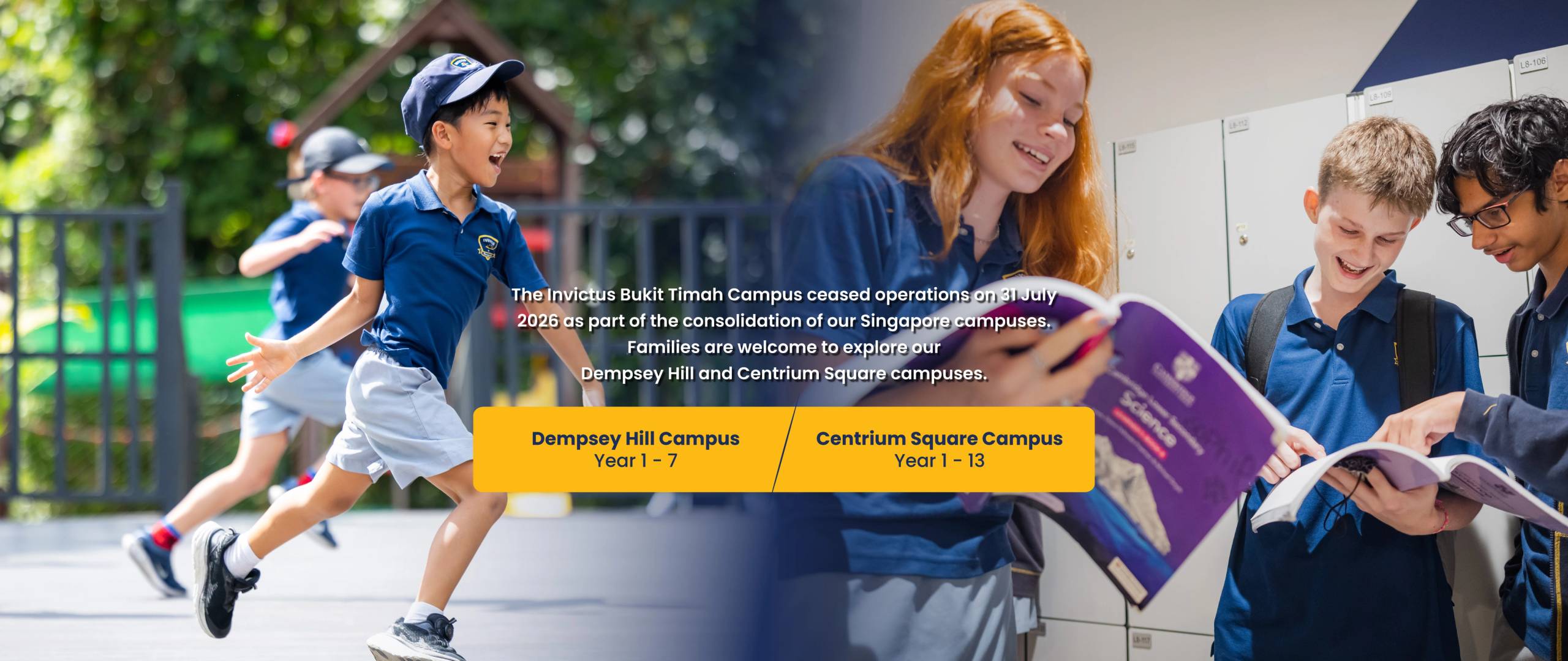 Consolidation of Invictus International School (Bukit Timah)