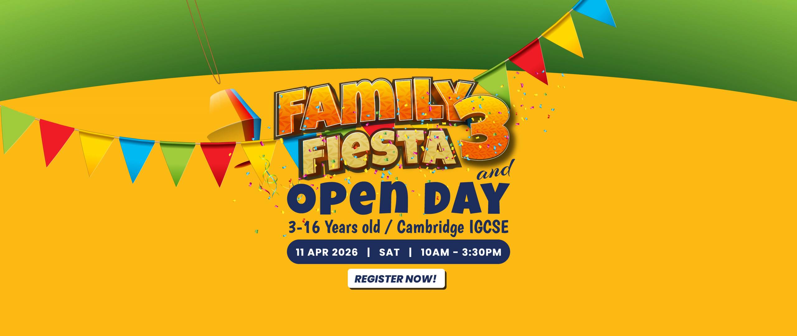 Family Fiesta 3 and Open Day 2026