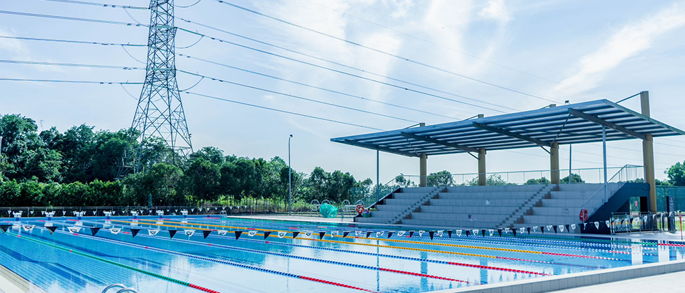Swimming pool in Invictus Malaysia