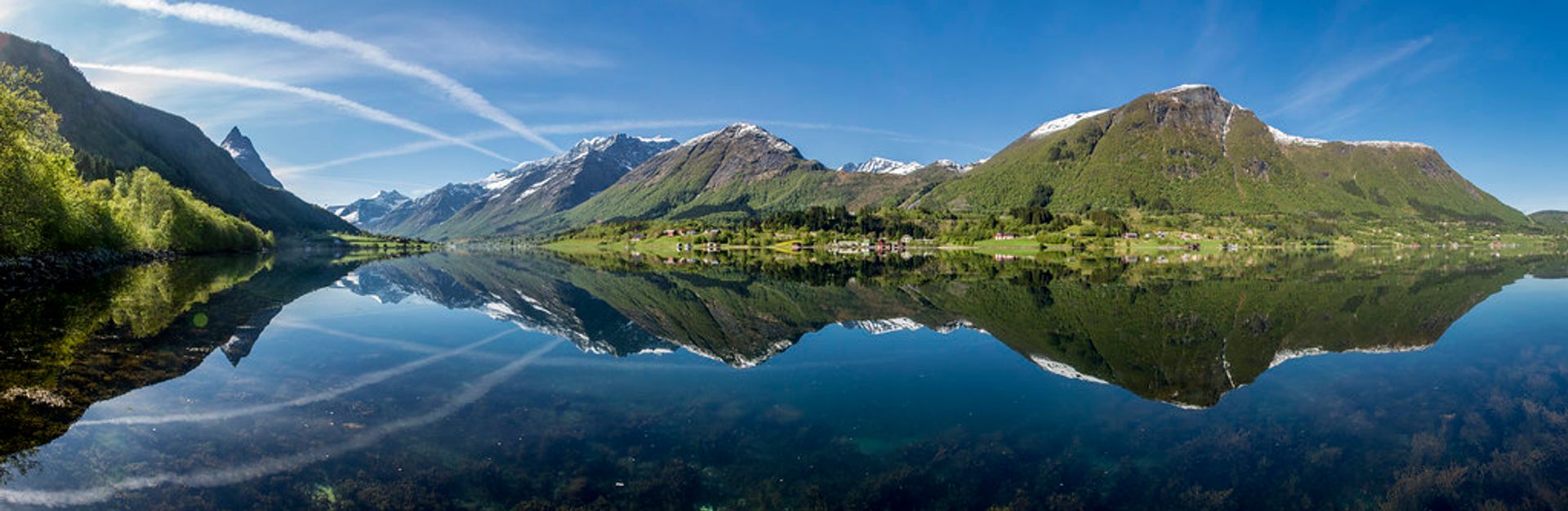 Bilde av Sykkylven vinterstid