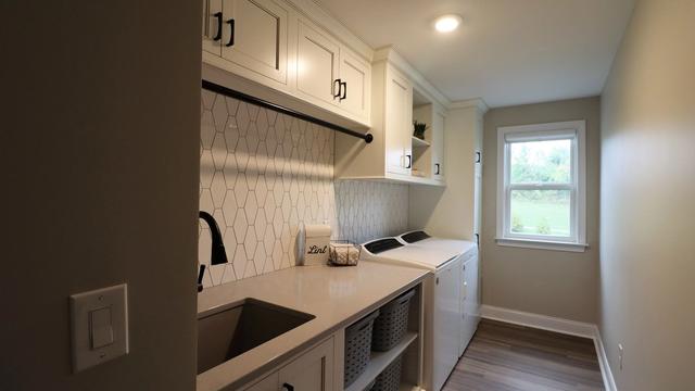 Laundry Room Renovation in The Oaks Of West Chester by Dana Snyder