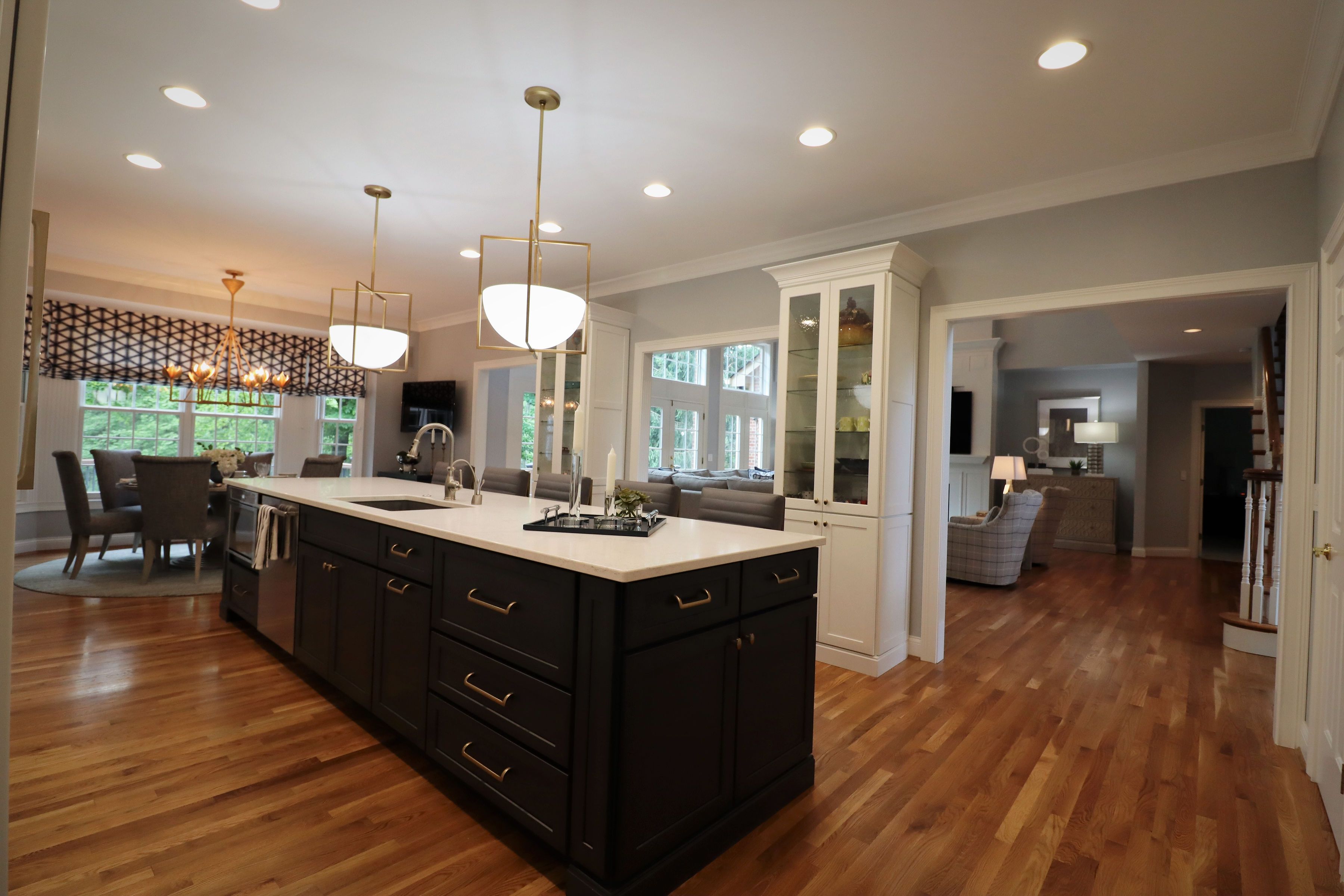 Great room and kitchen remodel in Ivy Hills by Dana Snyder