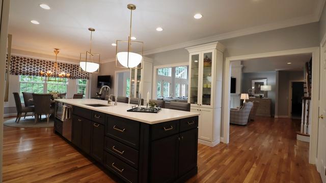 Great room and kitchen remodel in Ivy Hills by Dana Snyder
