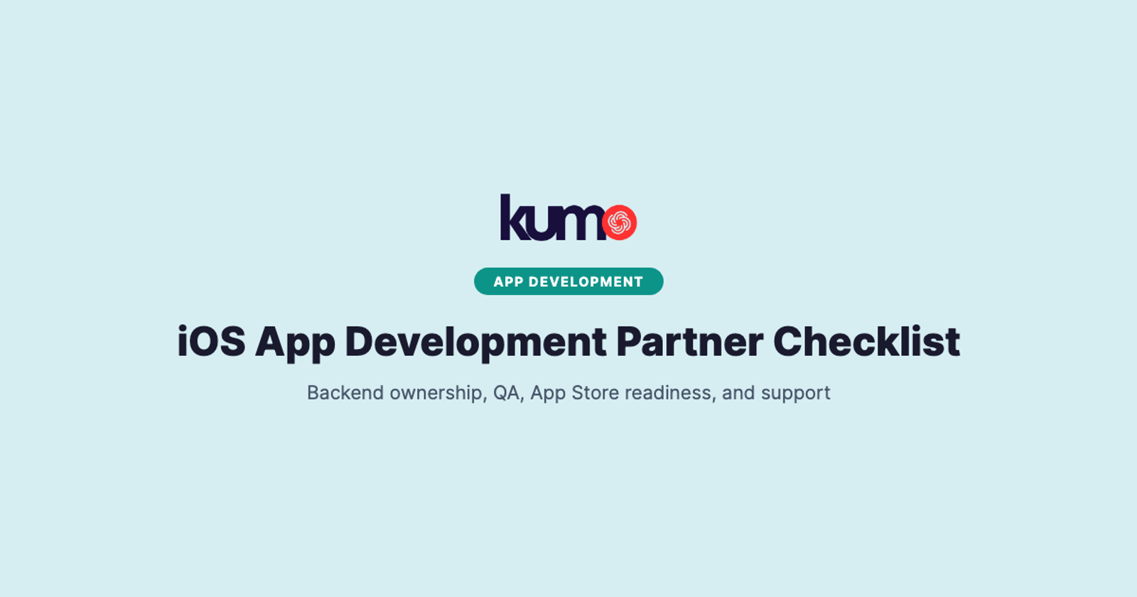 iOS App Development Partner Checklist for UK, US and Europe Teams in 2026