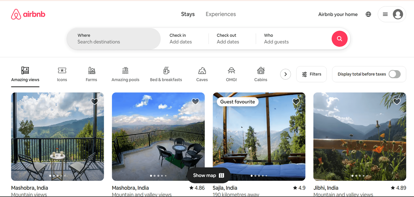 Airbnb – Popular Travel App