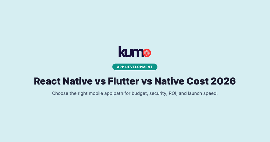 React Native vs Flutter vs Native: Cost Comparison for Businesses (2026)