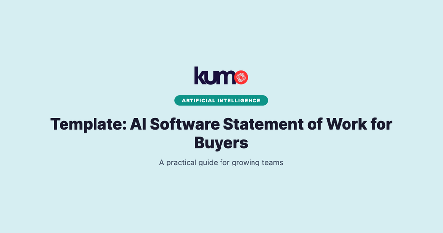 Template: AI Software Statement of Work for Buyers blog banner