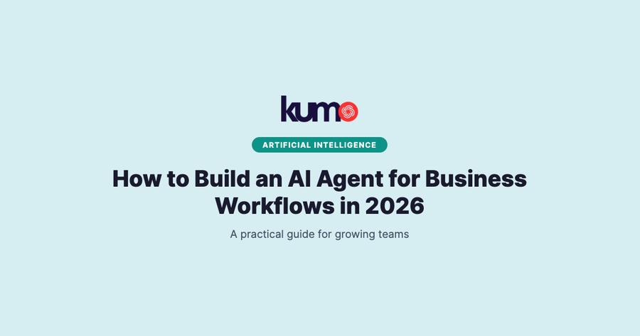 How to Build an AI Agent for Business Workflows in 2026 blog banner