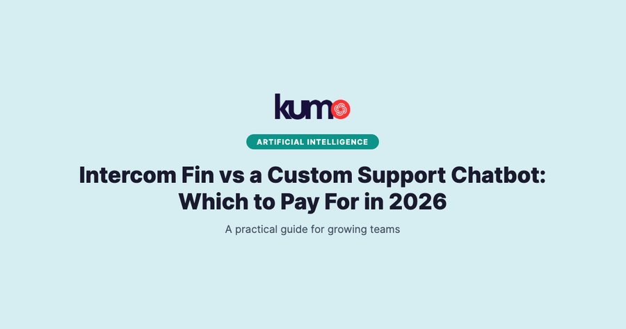 Intercom Fin vs a Custom Support Chatbot: Which to Pay For in 2026 blog banner