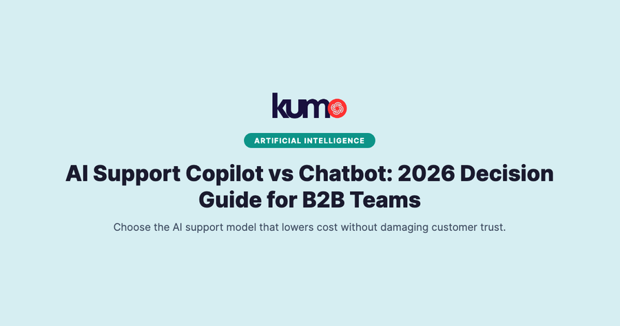 AI Support Copilot vs Chatbot: 2026 Decision Guide for B2B Teams