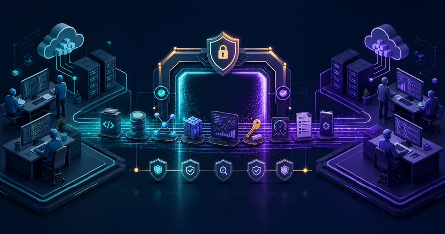 AI vendor exit and production handover across code, cloud, data, model evaluation, monitoring, and runbooks