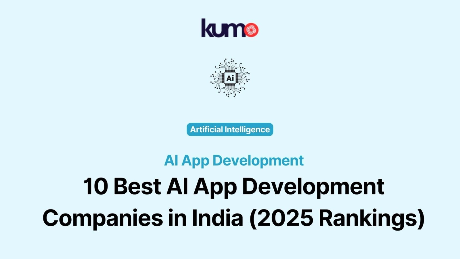 AI App Development Companies in India