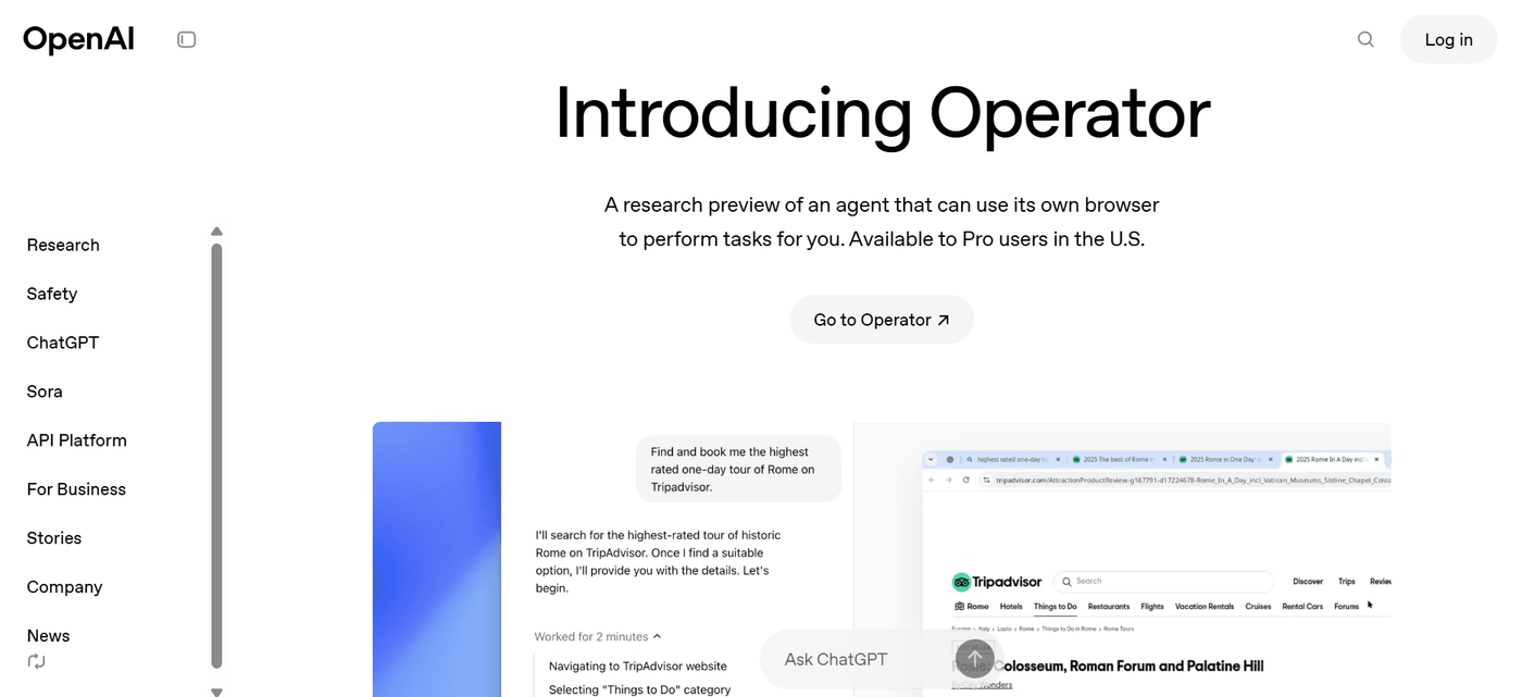 OpenAI Operator