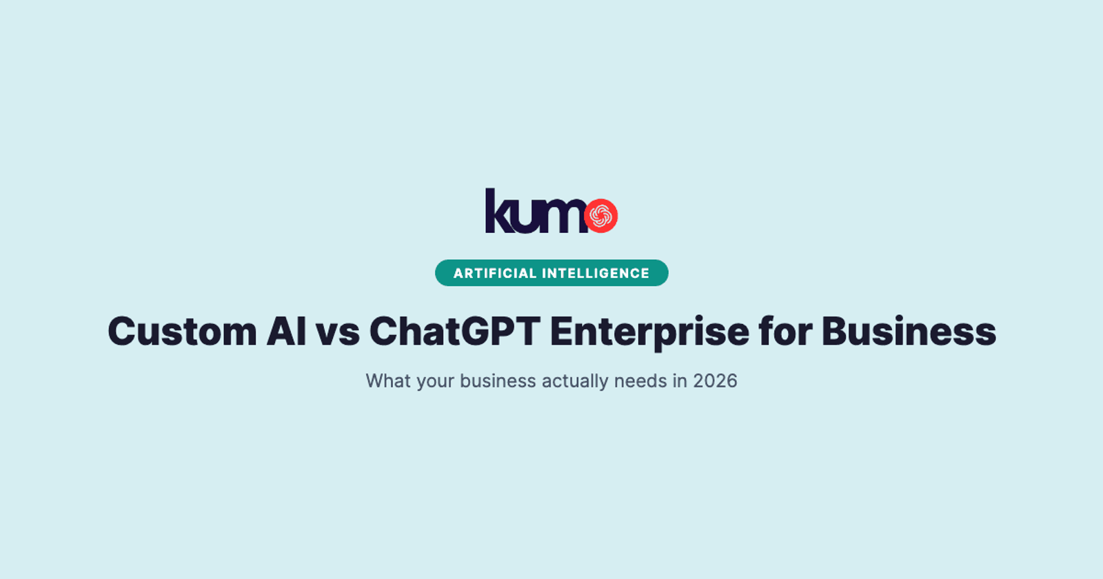Custom AI vs ChatGPT Enterprise: