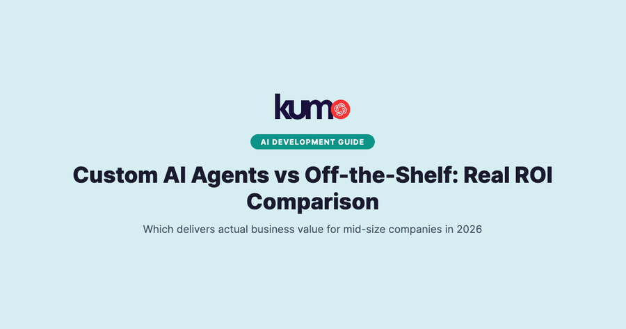 Custom AI Agents vs Off-the-Shelf: What Delivers Real ROI in 2026