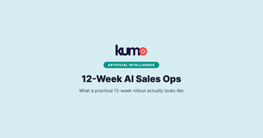 12-Week AI Sales Ops Rollout