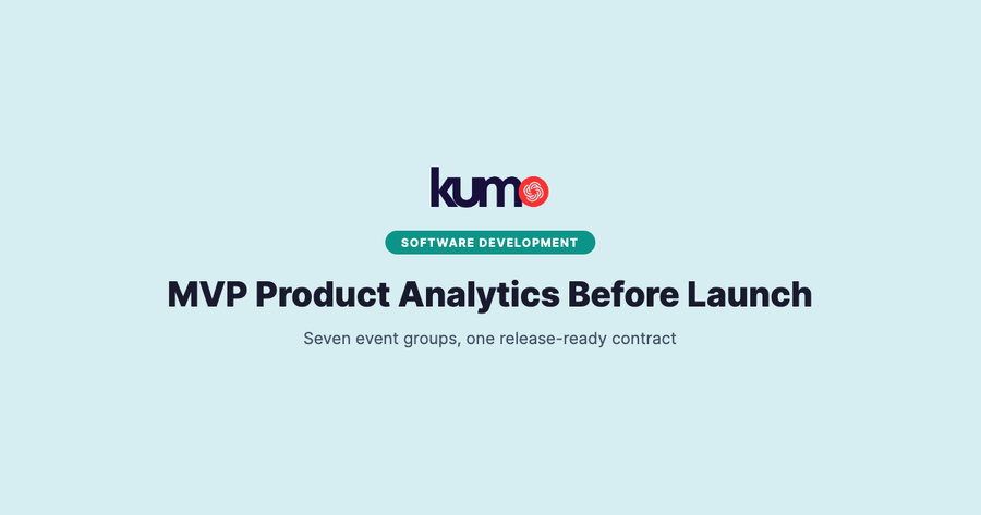 MVP Product Analytics Before Launch
