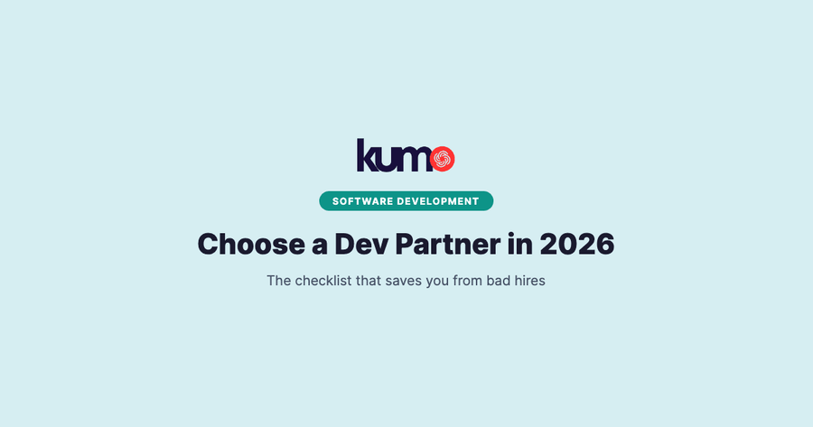 How to Choose a Software Development Partner in 2026 (Checklist)
