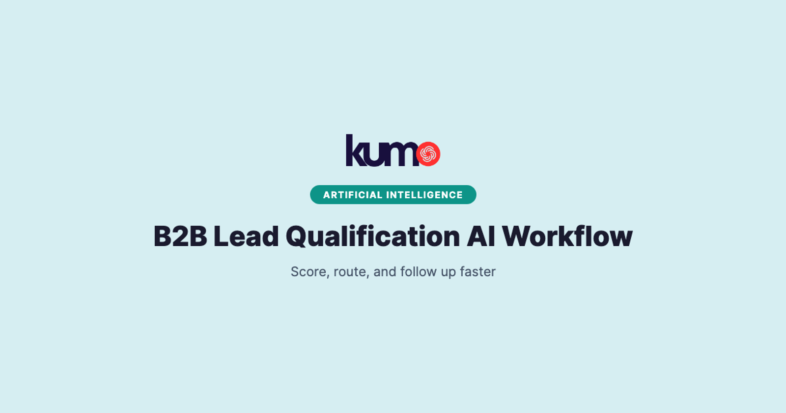 B2B Lead Qualification AI Workflow for Small and Mid-Size Service Companies in 2026