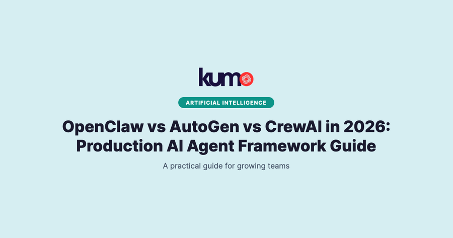 OpenClaw vs AutoGen vs CrewAI in 2026: Production AI Agent Framework Guide blog banner