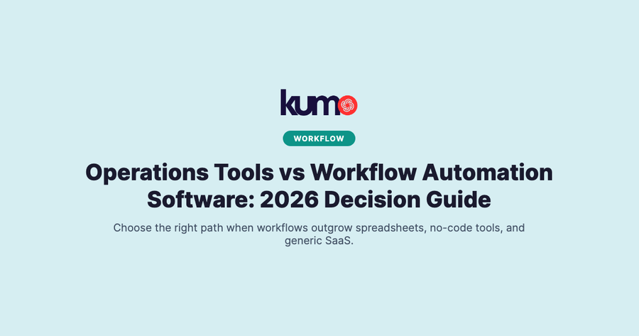 Operations Tools vs Workflow Automation Software: 2026 Decision Guide