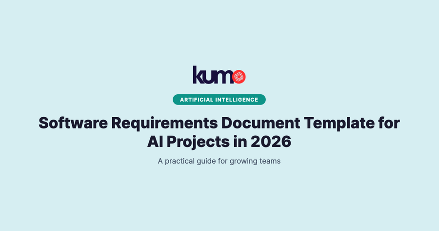 Software Requirements Document Template for AI Projects in 2026 blog banner