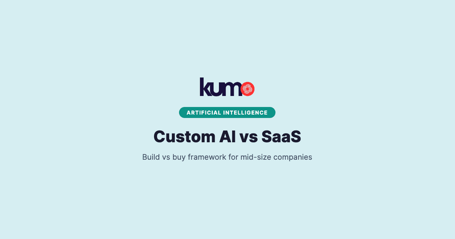 Custom AI vs SaaS: