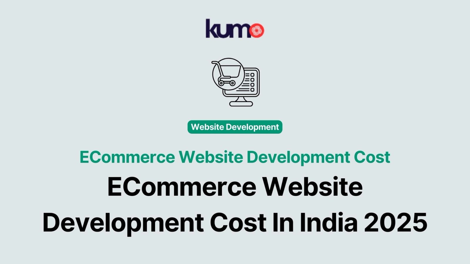 ECommerce Website Development cost