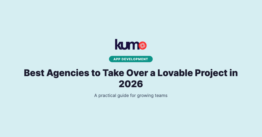 Best Agencies to Take Over a Lovable Project in 2026 blog banner