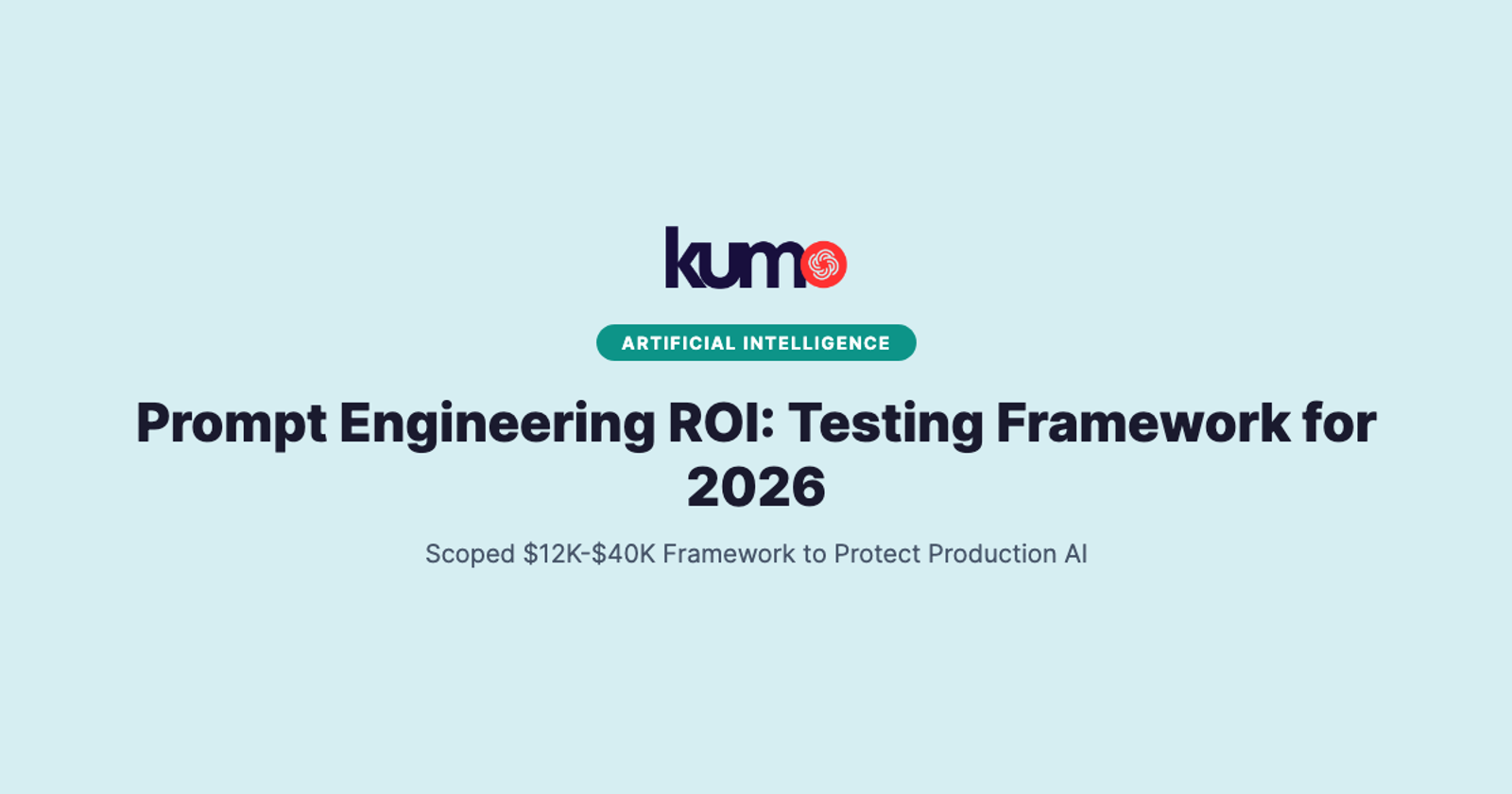 Prompt Engineering ROI: Testing Framework for 2026