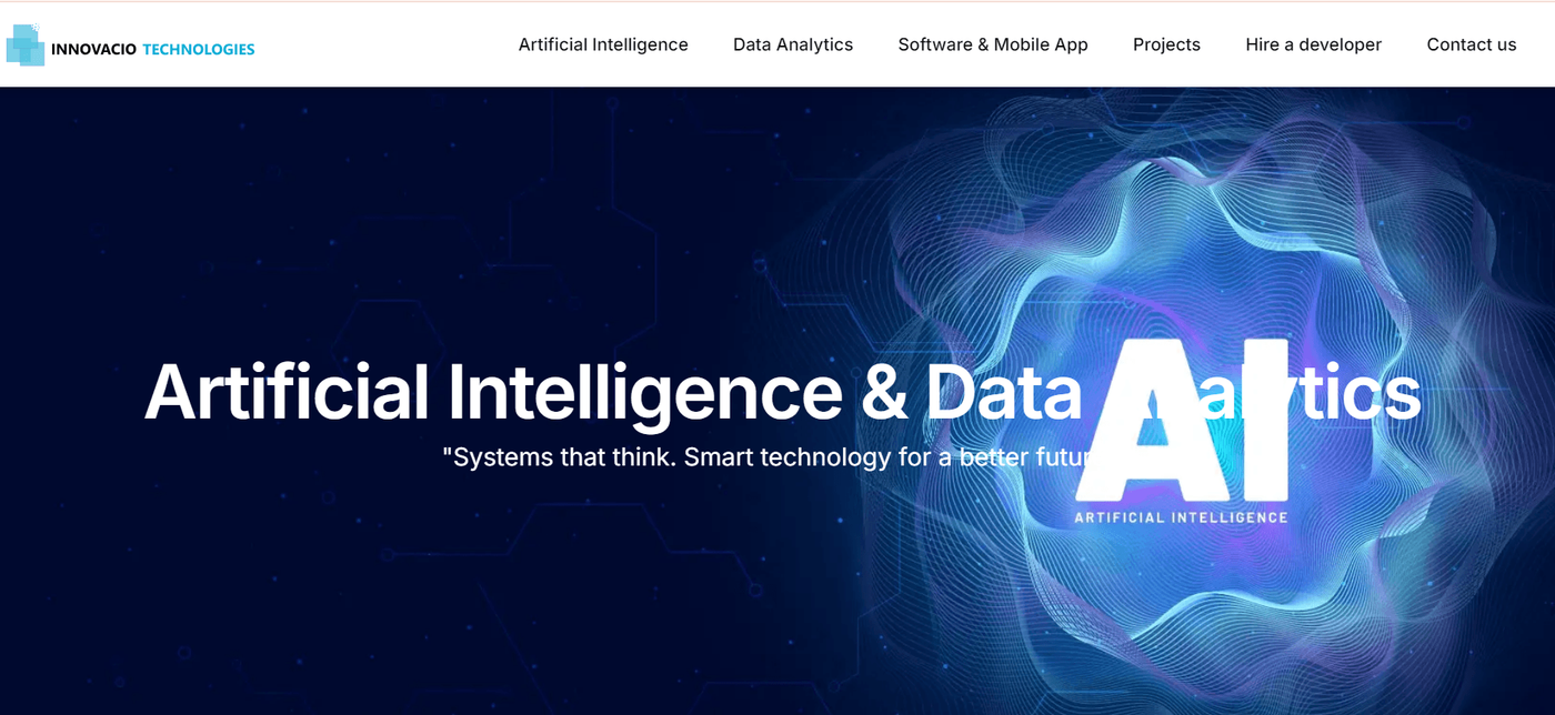 Innovacio Technologies Home Page