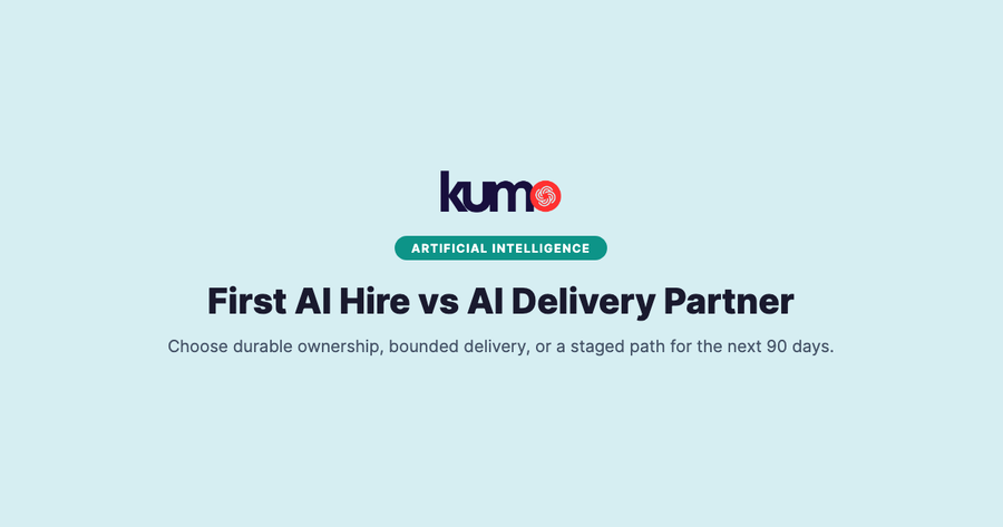 First AI Hire vs AI Delivery Partner