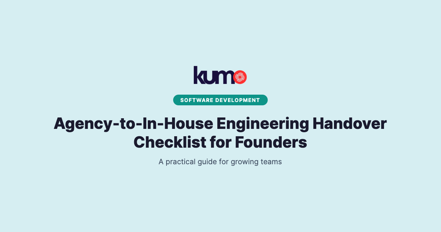 Agency-to-In-House Engineering Handover Checklist for Founders blog banner