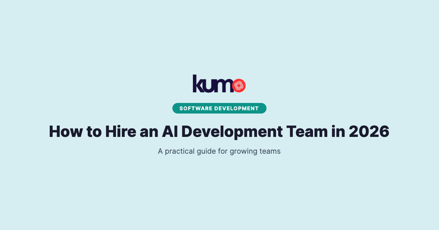 How to Hire an AI Development Team in 2026 blog banner
