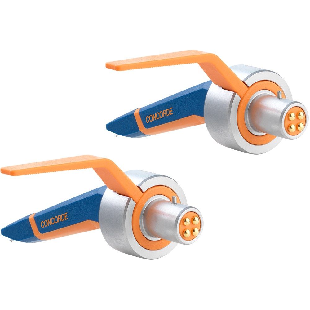 Ortofon Concorde MKII DJ Cartridge - Blue/Orange (Twin)