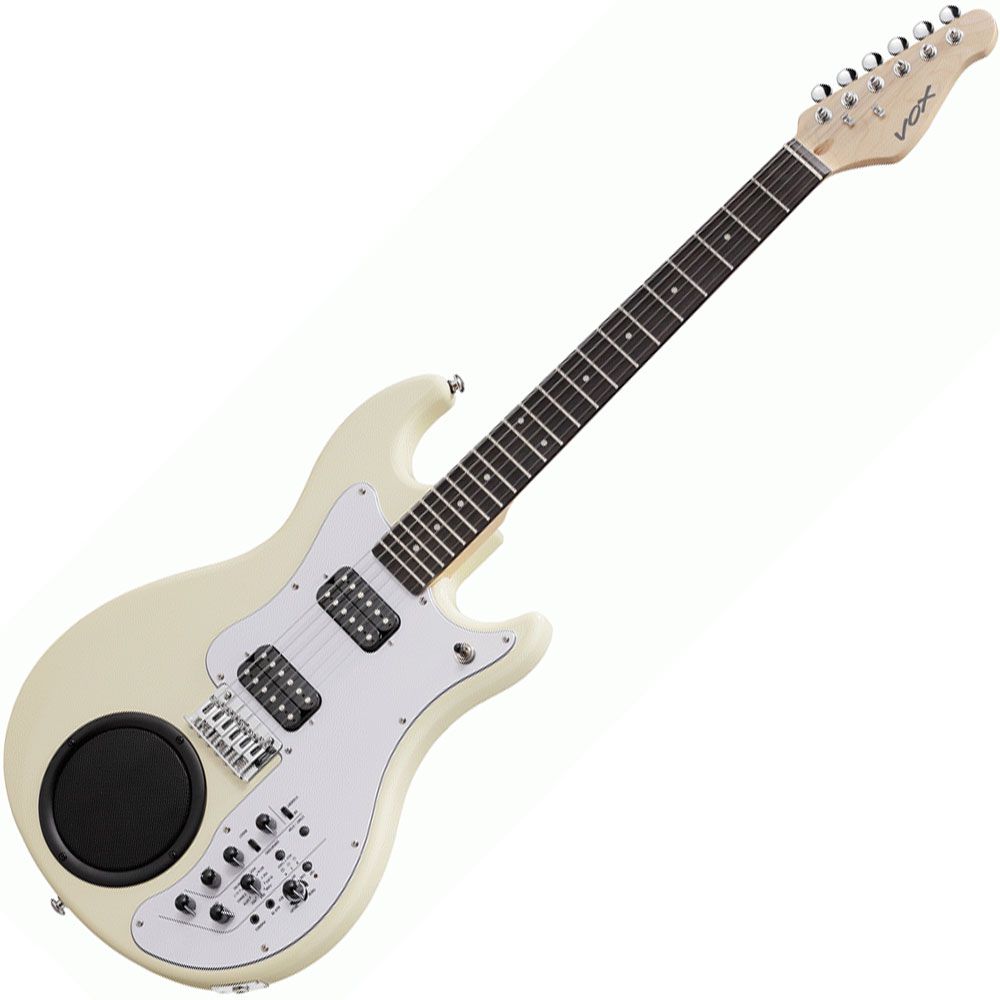 Vox APC-2 Electric Guitar w/ Built-In Speaker & FX (White