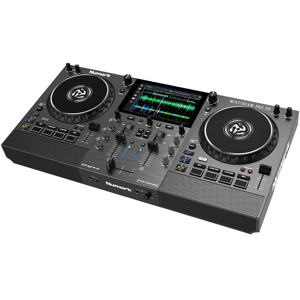 Numark Mixstream Pro Go Standalone DJ Controller w/ Rechargeable Battery &  Wifi · Store DJ