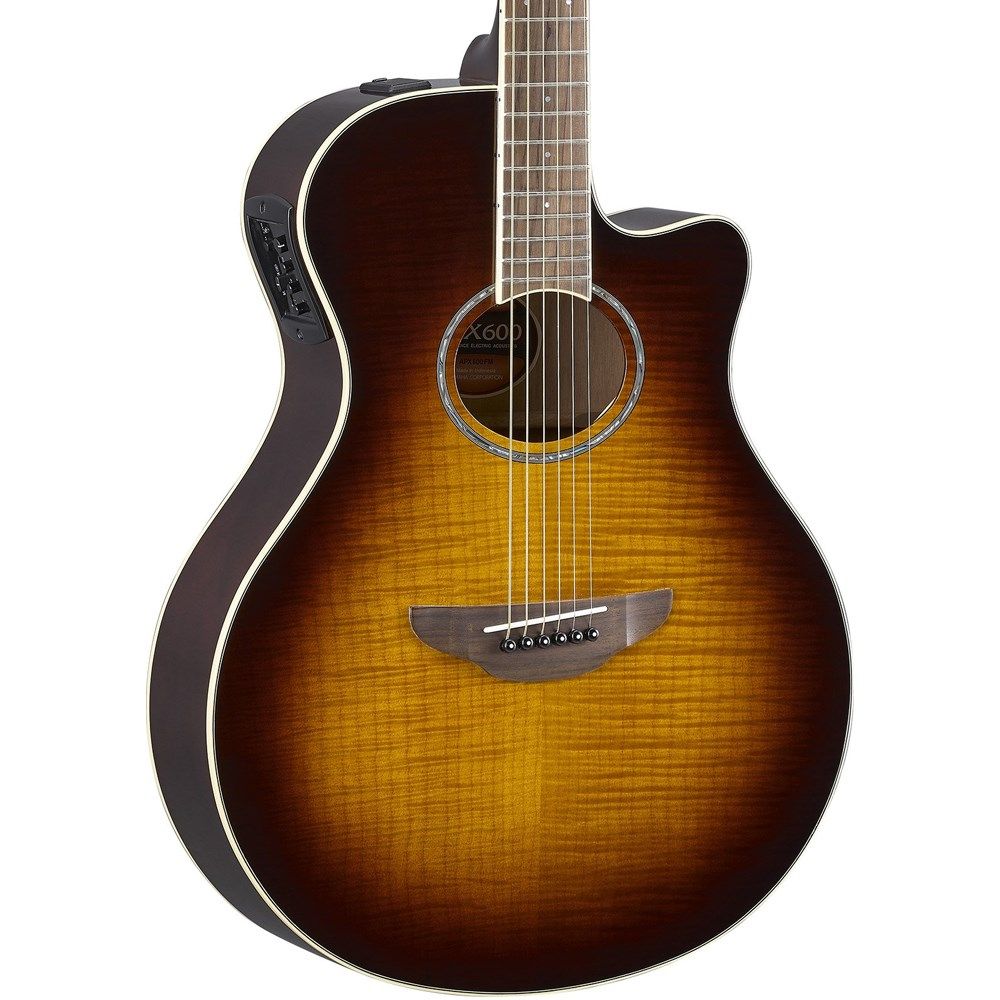 Yamaha APX600FM Thin-Line Acoustic w/ Flame Maple Top & Pickup