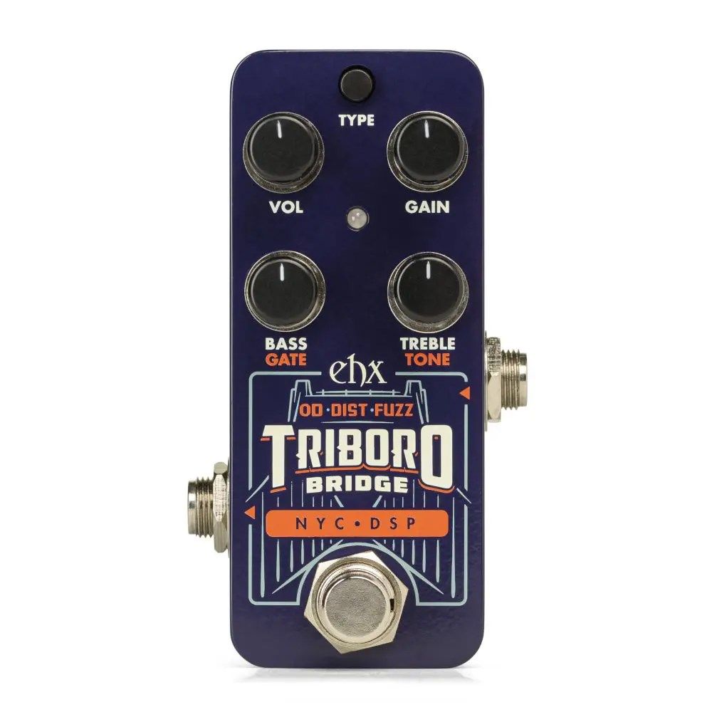 【美品】TRIBORO BRIDGE electro-harmonixエフェクタ Electro Harmonix Triboro Bridge Od/Dist/Fuzz