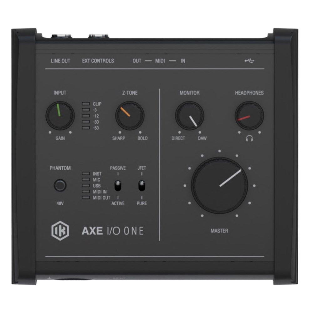 IK Multimedia AXE I/O One Compact USB-C Audio Interface w/ Guitar