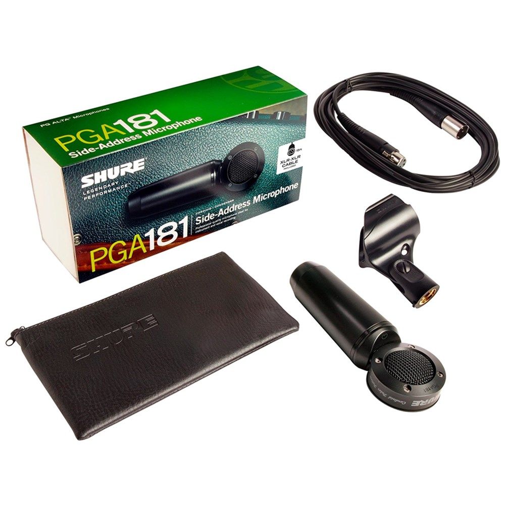Shure PG Alta PGA181 Cardioid Side-Address Condenser Mic | Store DJ