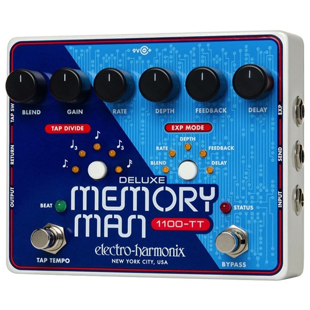 Electro Harmonix Deluxe Memory Man 1100TT Delay Pedal